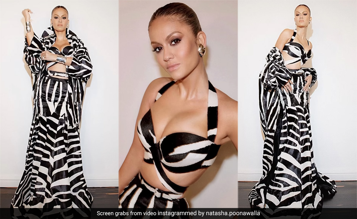 Natasha Poonawalla's Black And White Co-Ord Set Is Proof That Your Style Is Your Brightest Colour