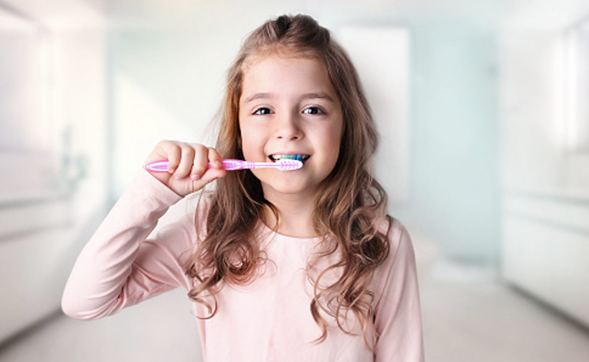 Teach your child to brush their teeth at least twice a day, using a fluoride toothpaste