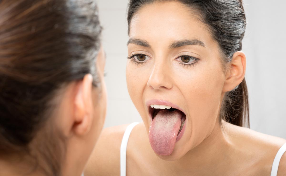 A pink tongue generally indicates good nutritional status