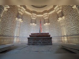 सामने आई अयोध्या के राम मंदिर के गर्भगृह की तस्वीरें, अगले महीने होनी है प्राण प्रतिष्ठा