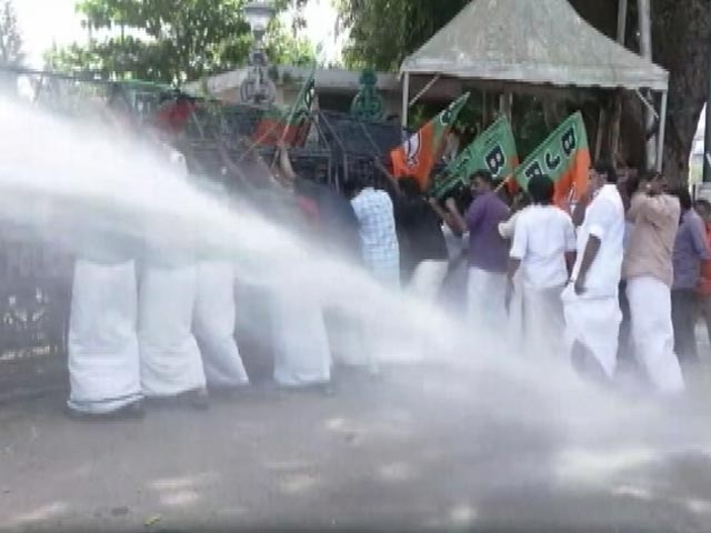 Massive Protests In Kerala Over Sabarimala Temple 'Mismanagement'