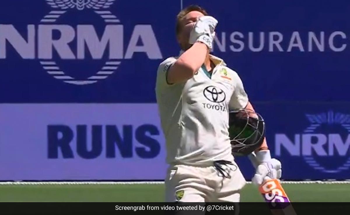 Ssshhhh..., डेविड वॉर्नर ने शतक जमाने के बाद जॉनसन को ऐसे दिया करारा जवाब, Video