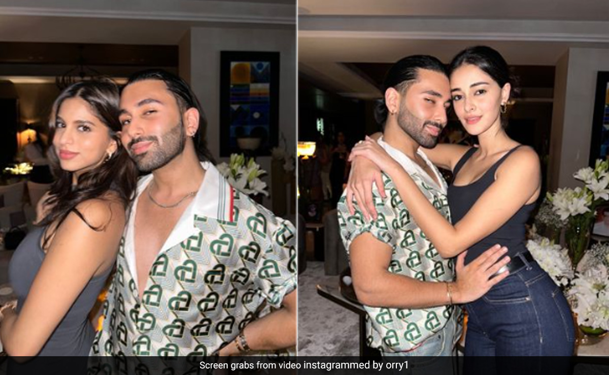 Inside Pics From Orry's Party With Suhana Khan, Ananya Panday, Aditya Roy Kapur