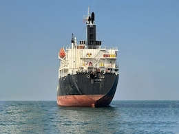 Merchant Ship Was Hit By Drone 400 Km West Of Indian Coast, Confirms Navy Merchant Ship Was Hit By Drone 400 Km West Of Indian Coast, Confirms Navy