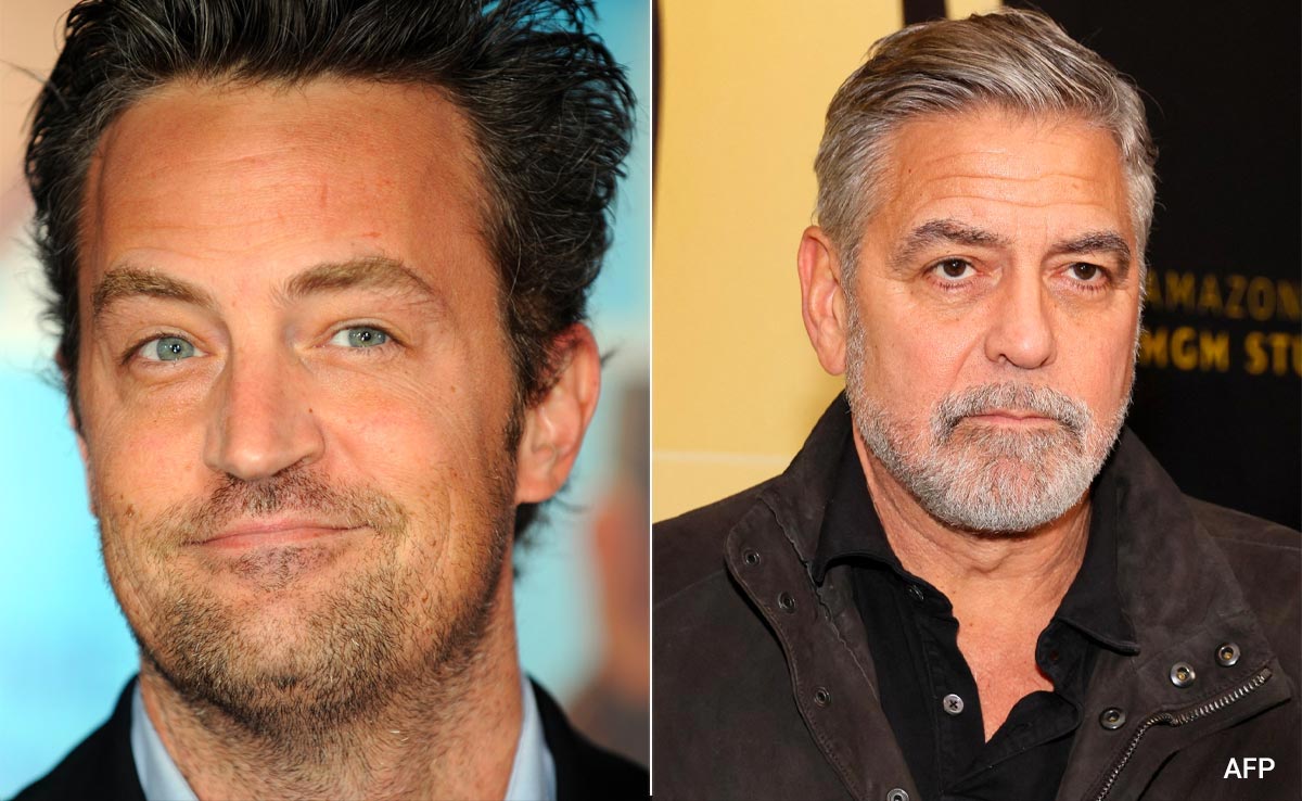 George Clooney Says Matthew Perry "Wasn't Happy" While Filming 'Friends'