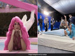 Dua Lipa's Voluminous Hair Wigs As Mermaid <i>Barbie</i> Celebrate Her Inner Mermaid And Golden Globe Nomination Dua Lipa's Voluminous Hair Wigs As Mermaid <i>Barbie</i> Celebrate Her Inner Mermaid And Golden Globe Nomination