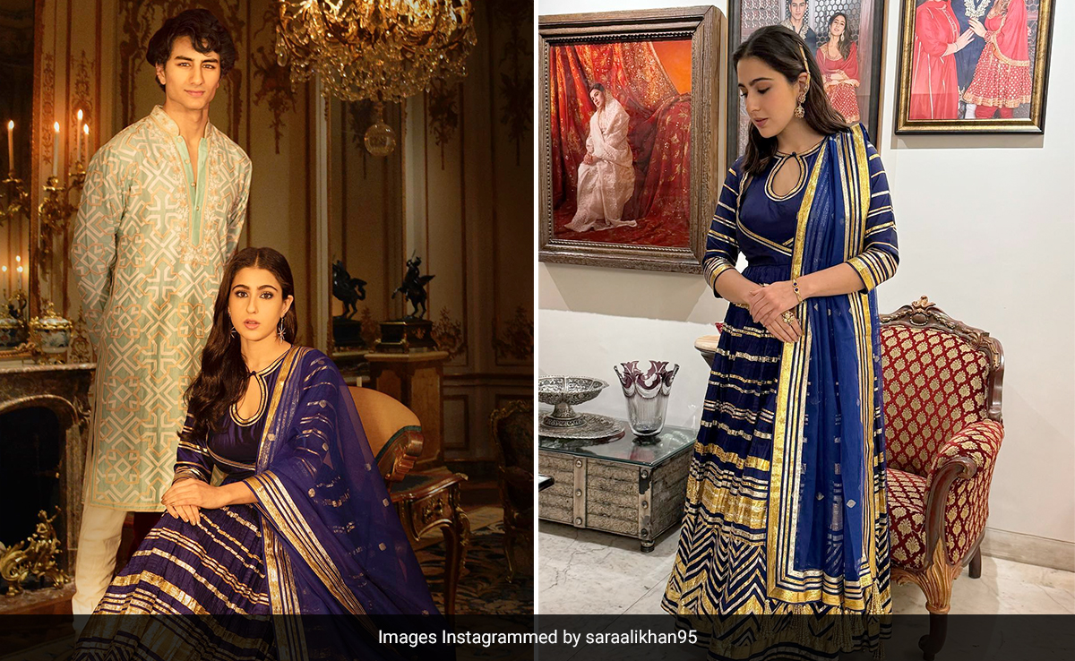 Sara Ali Khan Still Looked Elegant In Her Abu Jani Sandeep Khosla <i>Anarkali</i> Even After 3 Years