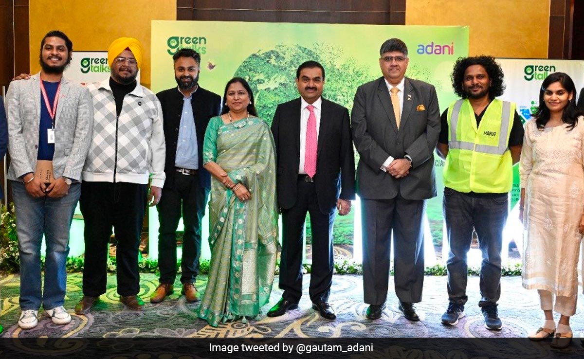"Truly Inspiring": Gautam Adani's Shout-Out To Young Entrepreneurs On Green Talks