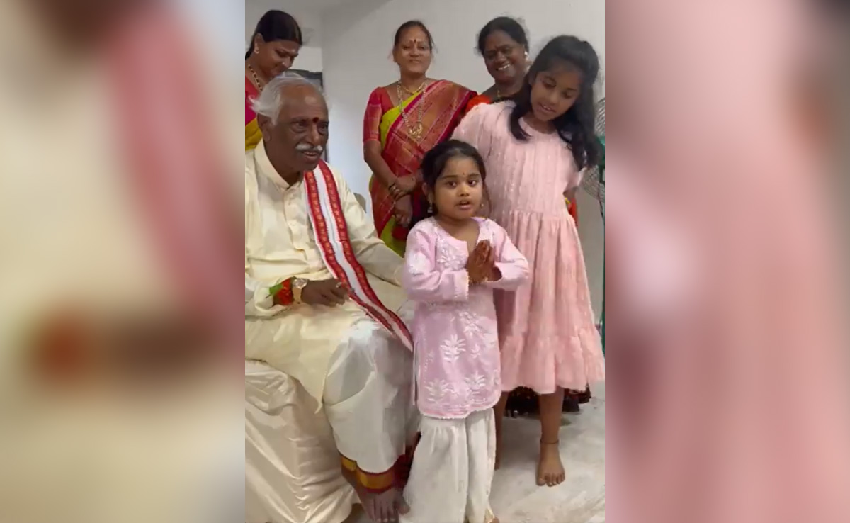 Haryana Governor Posts Granddaughter's Video Praising PM. He Reacts