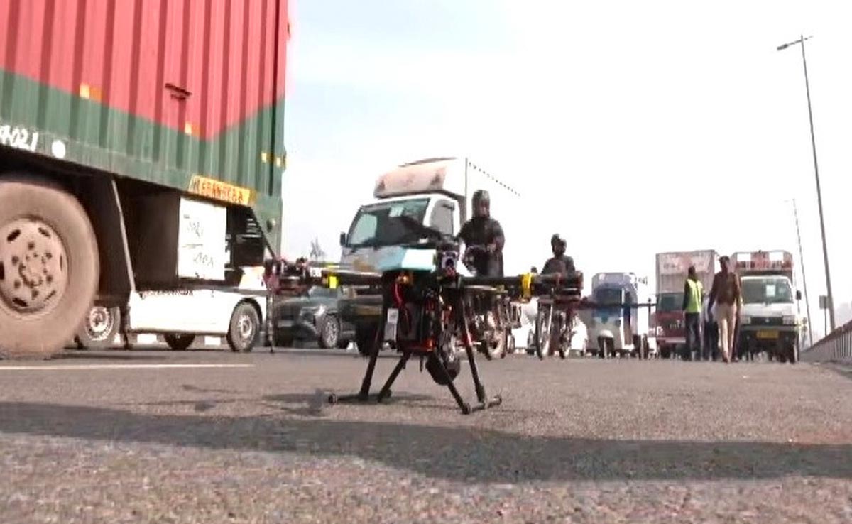 Drones Help Gurugram Traffic Police Enforce Fines Of Rs 75 Lakh This Month