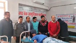 बाबासाहब अंबेडकर की पुण्यतिथि पर डूंगरपुर में हुआ रक्तदान का आयोजन