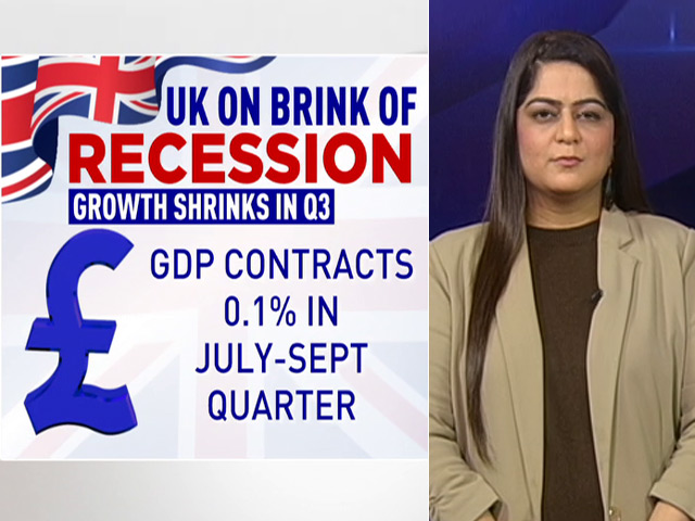 UK On Brink Of Recession As Growth Shrinks During July-September