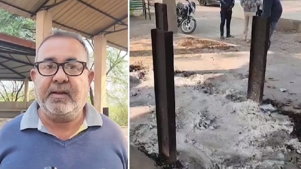 Chhattisgarh: बेमेतरा के मुक्तिधाम से गायब हुईं अस्थियां, परिजनों ने मचाया बवाल