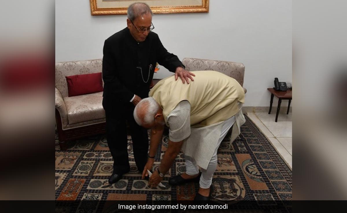 "PM Modi Would Always Touch <i>Baba's</i> Feet": Pranab Mukherjee's Daughter To NDTV