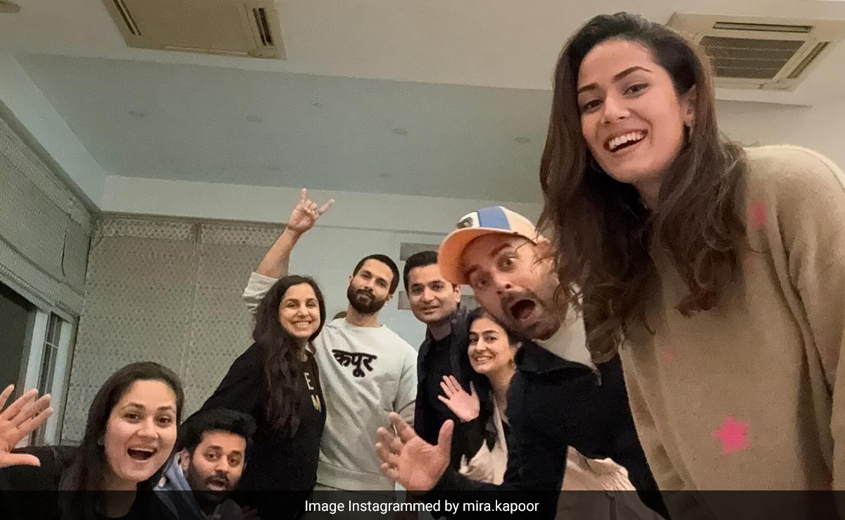Inside Mira Rajput And Shahid Kapoor's Fam-Jam. See Pics