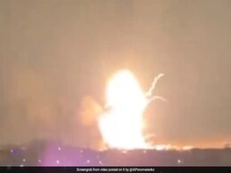 Russian Ship, Suspected Of Carrying Drones Destroyed, Claims Ukraine Russian Ship, Suspected Of Carrying Drones Destroyed, Claims Ukraine