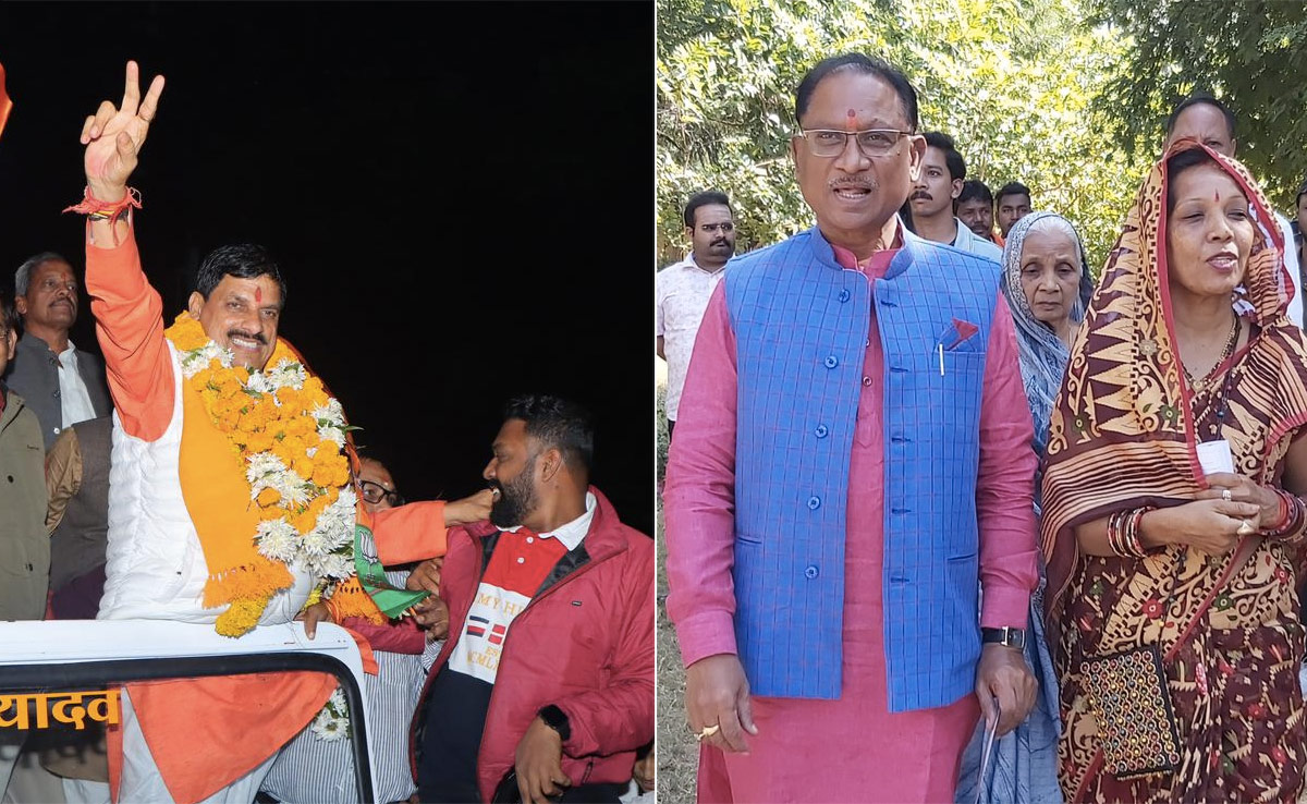 Analysis : MP में 'मोहन' और छत्तीसगढ़ में 'विष्णु' राज से BJP ने चली चाल, जो आएगी 2024 में काम?
