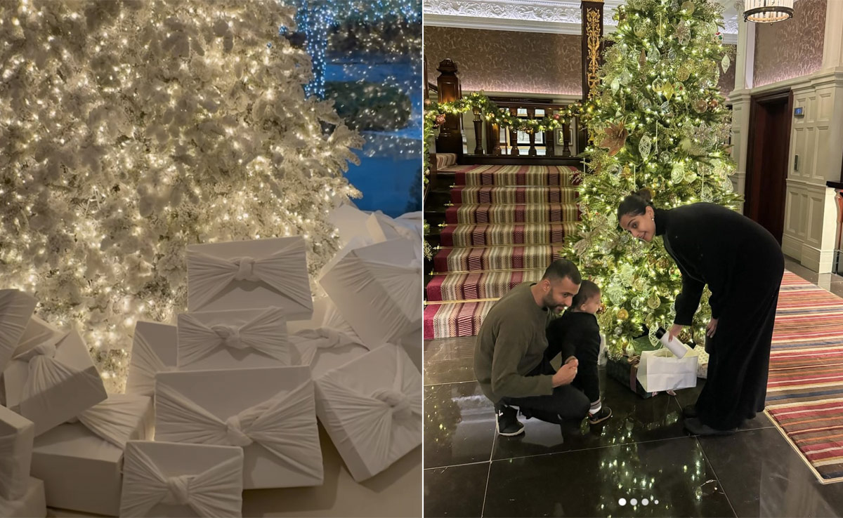 From Kim Kardashian To Sonam Kapoor, Here's A Look At The Best Decked Celebrity Homes This Holiday Season