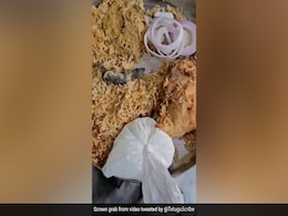 Hyderabad Man Orders Biryani, Finds Dead Lizard In It. Video Goes Viral Hyderabad Man Orders Biryani, Finds Dead Lizard In It. Video Goes Viral
