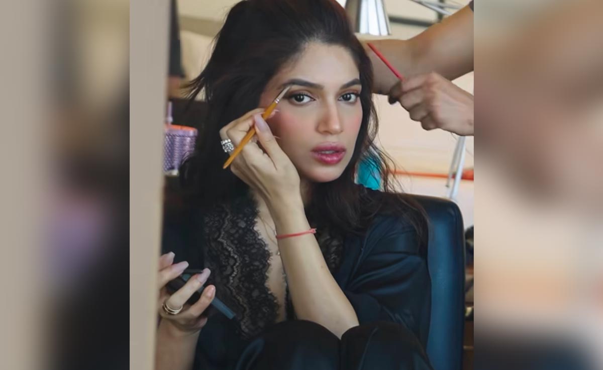 Bhumi Pednekar Shows Us How She Gets Her Soft Rose Glam Makeup Look With A Video Tutorial