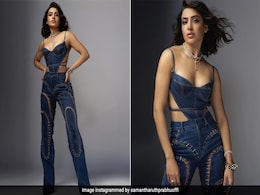 Samantha Ruth Prabhu's Denim-On-Denim Look Is Chic And Bold At The Same Time Samantha Ruth Prabhu's Denim-On-Denim Look Is Chic And Bold At The Same Time