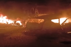 Car Hits Truck On UP Highway, Child Among 8 Burnt To Death After Doors Jam Car Hits Truck On UP Highway, Child Among 8 Burnt To Death After Doors Jam