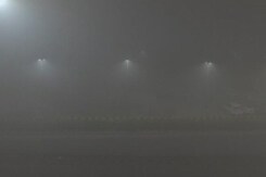 Dense Fog In Delhi, Visibility Drops Near Airport, Flights Affected Dense Fog In Delhi, Visibility Drops Near Airport, Flights Affected