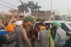 Haryana Farmers, With 200 Stray Animals, Protest Outside BJP MLA's Residence Haryana Farmers, With 200 Stray Animals, Protest Outside BJP MLA's Residence