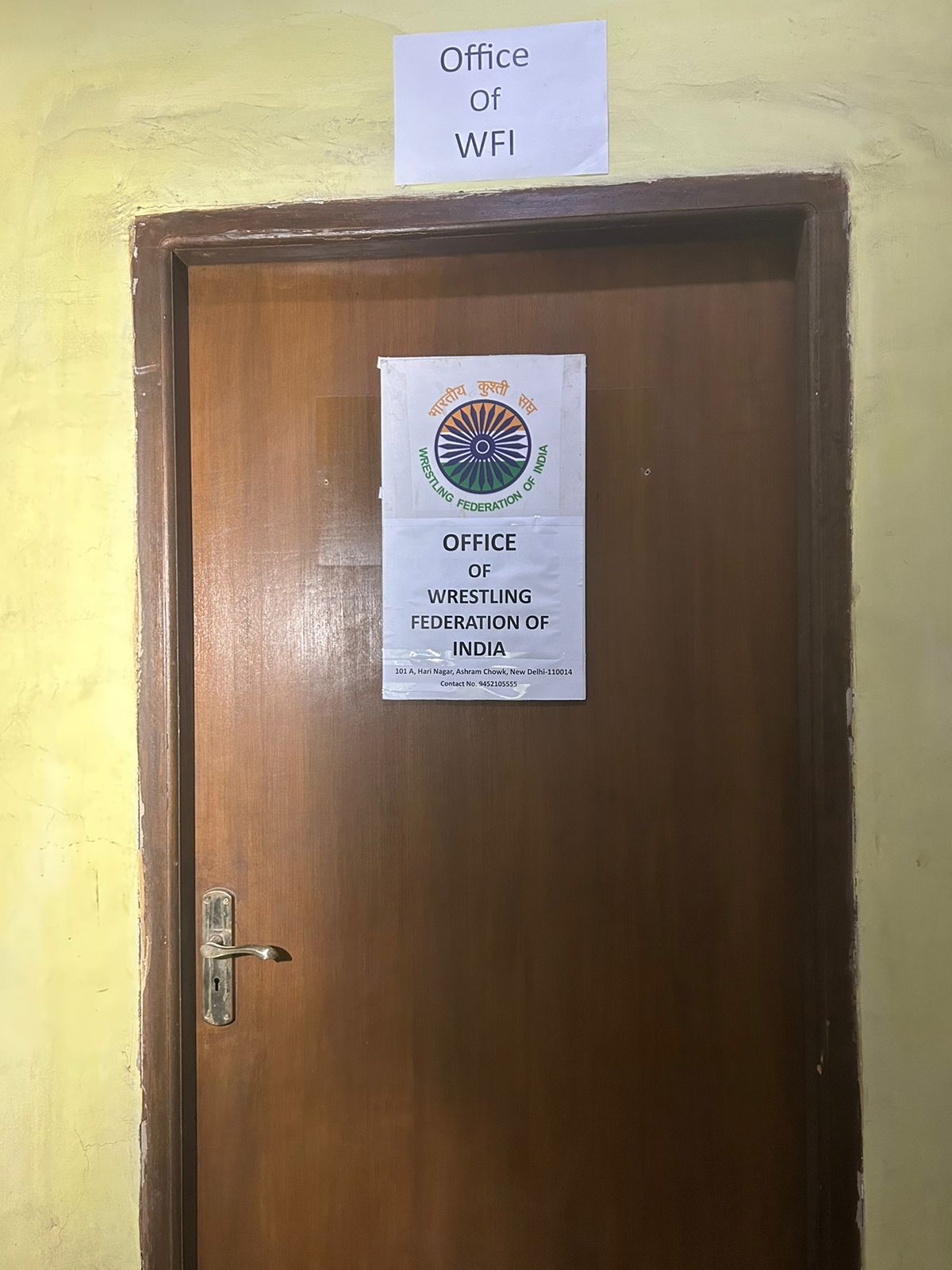 Wrestling Body Office Moved Out Of BJP MP Brij Bhushan's Residence