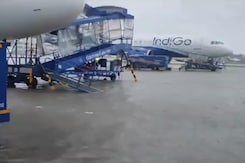 Watch: Planes Grounded As Rainwater Enters Chennai Airport Runway Watch: Planes Grounded As Rainwater Enters Chennai Airport Runway