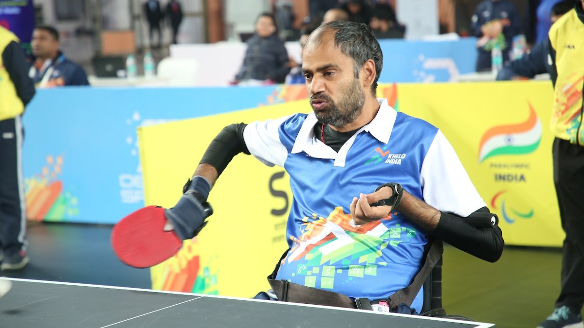 Haryana's Sandeep Dangi Smashes Paralysis To Bag Khelo India Para Games Table Tennis Bronze