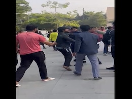 Viral Video: Rival College Groups Fight At Greater Noida Apartment Complex Viral Video: Rival College Groups Fight At Greater Noida Apartment Complex