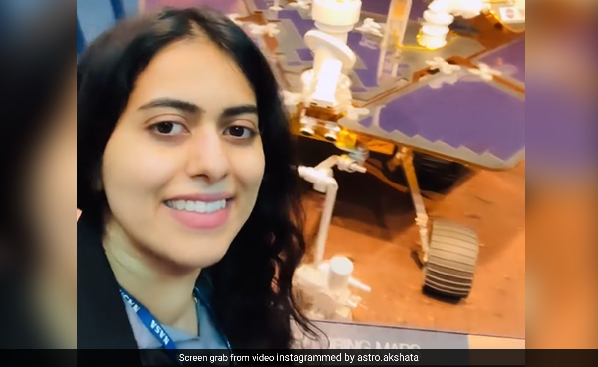 "No Dream Is Too Big": Indian Woman Who Helped NASA Mars Rover Mission Shares Her Journey