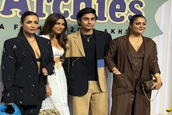 Arhaan Khan With Mom Malaika Arora, Aunt Amrita And Cousin Alizeh At <i>The Archies</i> Screening Arhaan Khan With Mom Malaika Arora, Aunt Amrita And Cousin Alizeh At <i>The Archies</i> Screening