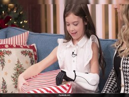 "Best Christmas Gift Ever": UK Mother Celebrates 8-Year-Old Daughter's 'Bionic' Arm "Best Christmas Gift Ever": UK Mother Celebrates 8-Year-Old Daughter's 'Bionic' Arm