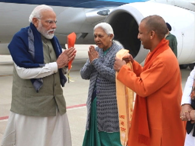 PM Modi Arrives In Ayodhya Weeks Ahead Of Ram Temple Event