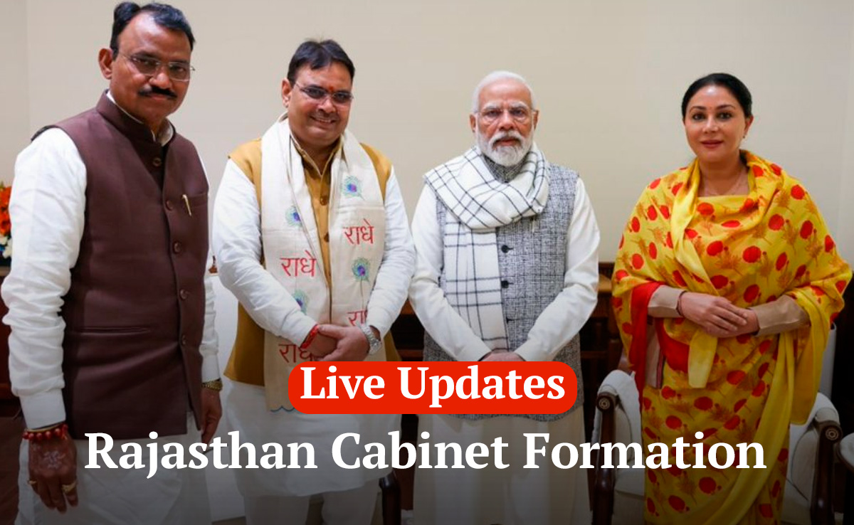 किरोड़ी लाल, राज्यवर्धन, मंजू बाघमार, सुरेंद्रपाल... राजस्थान में भजनलाल की टीम तैयार, देखें पूरी लिस्ट