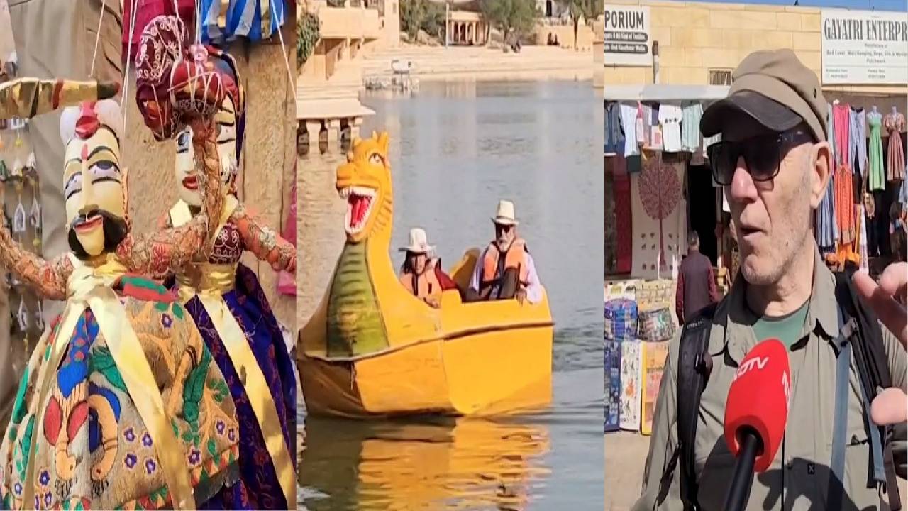 New Year Celebration In Jaisalmer: नए साल के जश्न से पहले सैलानियों से गुलजार हुआ जैसलमेर