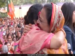 Watch: Shivraj Chouhan's Wife Celebrates As BJP Cruises Towards Victory Watch: Shivraj Chouhan's Wife Celebrates As BJP Cruises Towards Victory