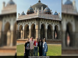 After Rajasthan, Dua Lipa Visits Humayun's Tomb, Bangla Sahib Gurudwara In Delhi After Rajasthan, Dua Lipa Visits Humayun's Tomb, Bangla Sahib Gurudwara In Delhi