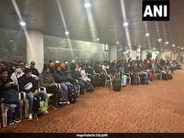 Alleged "Donkey" Flight, Stranded In France, Lands In Mumbai With 276 On Board Alleged "Donkey" Flight, Stranded In France, Lands In Mumbai With 276 On Board