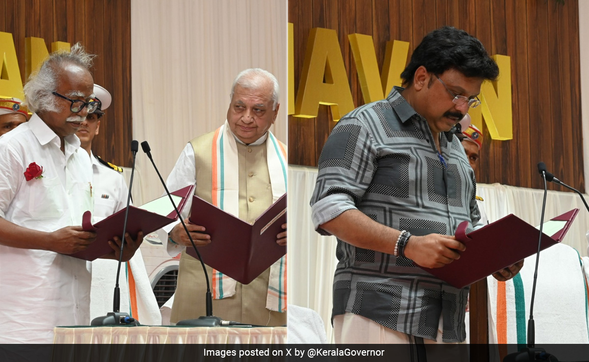 Two New Ministers Take Oath In Big Kerala Cabinet Reshuffle