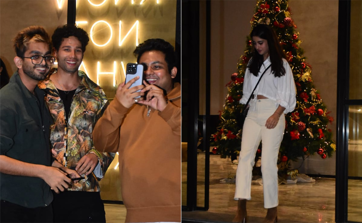 In Pics: Navya Naveli Nanda Attends Rumoured Boyfriend Siddhant Chaturvedi's <i>Kho Gaye Hum Kahan</i> Screening
