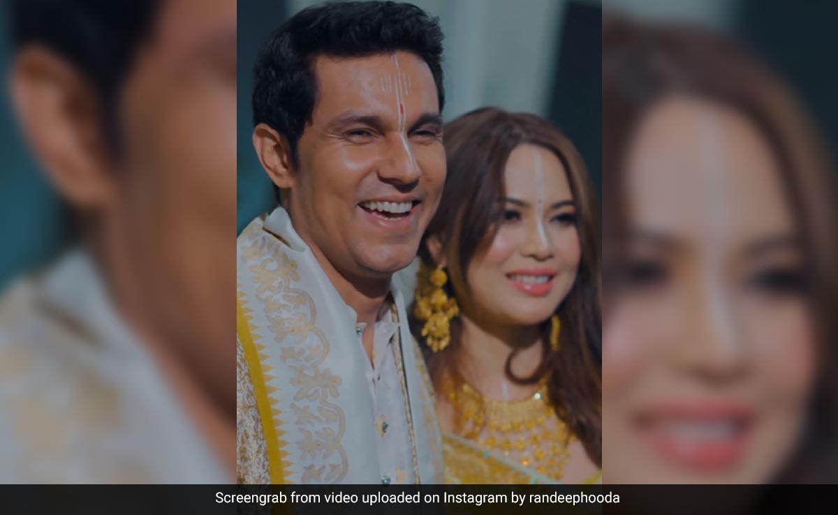 Lin Laishram And Randeep Hooda Share Wedding Video: "Thank You For All Your Love And Blessings"