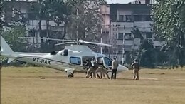 Pushkar Dhami Suffers Security Scare, Chopper's Wheel Stuck On Helipad