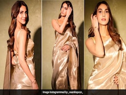 One Minute Vaani Kapoor Is A Total Diva, The Other, A Picture Of Elegance In A Metallic <i>Saree</i> One Minute Vaani Kapoor Is A Total Diva, The Other, A Picture Of Elegance In A Metallic <i>Saree</i>