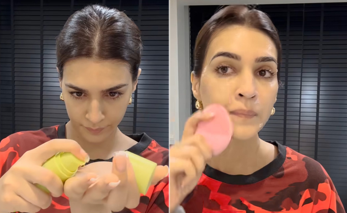 Kriti Sanon's Winter Skincare Routine Is Perfect For A Refreshing Glow Before A New Year's Party