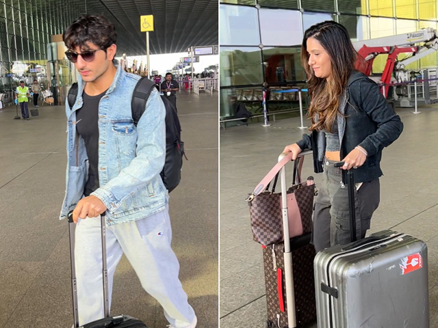Ibrahim Ali Khan Flies Out With Mystery Girl