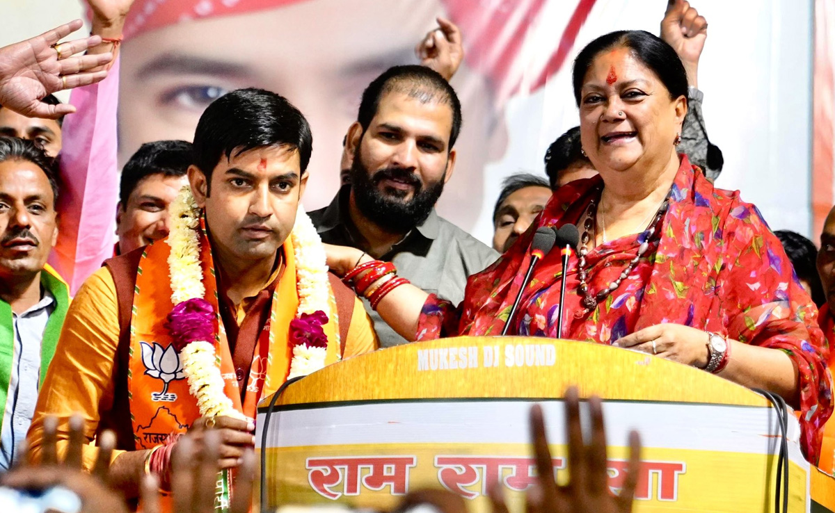 वसुंधरा राजे की चुनावी सभाओं ने कैसे लिखी भाजपा की जीत की पटकथा, 48 सीटों पर किया प्रचार 31 पर जीती BJP