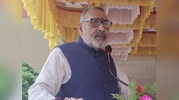 गिरिराज सिंह ने कांग्रेस पर साधा निशाना, कहा- हिंदू विरोधी परंपरा उनके डीएनए में है